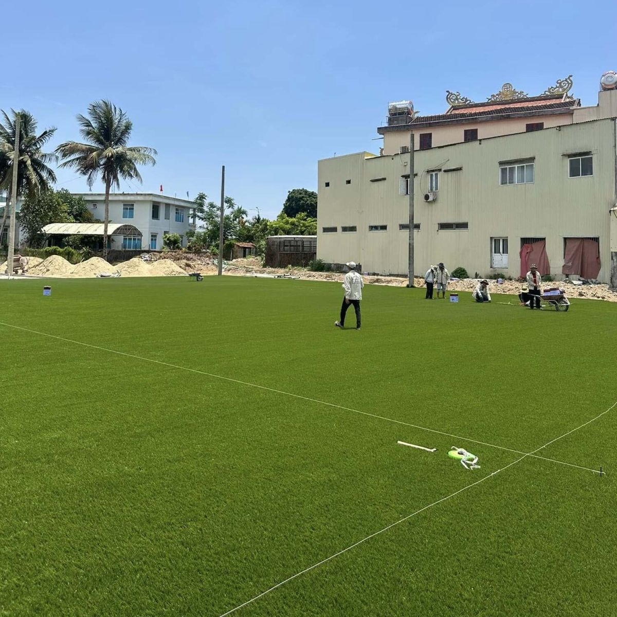 Cung cấp vật tư thiết bị nghề cỏ nhân tạo tại Quảng Nam