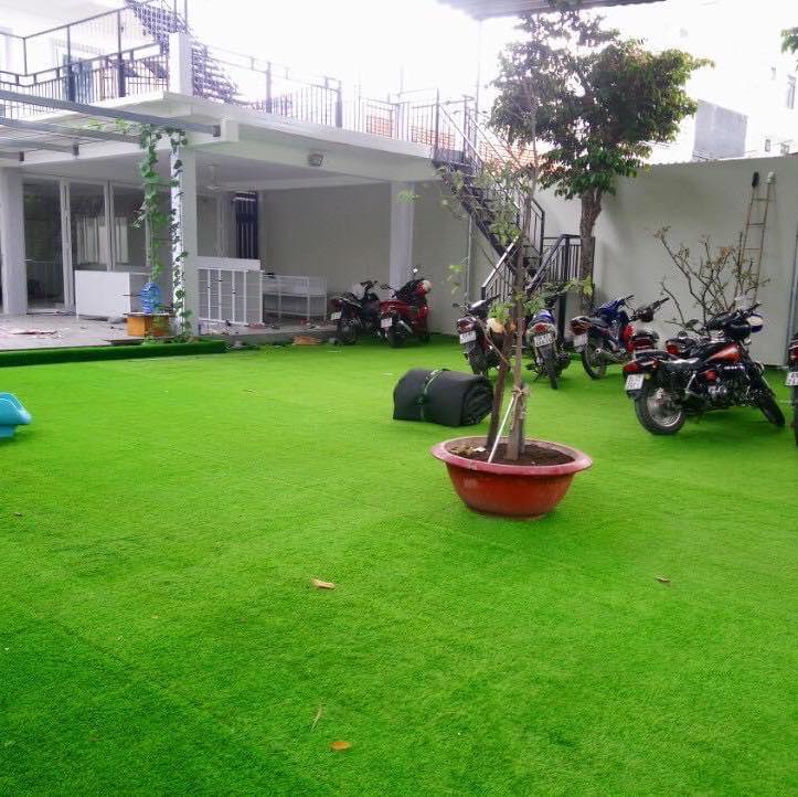 Thi công cỏ nhân tạo sân vườn quận Liên Chiểu, Đà Nẵng