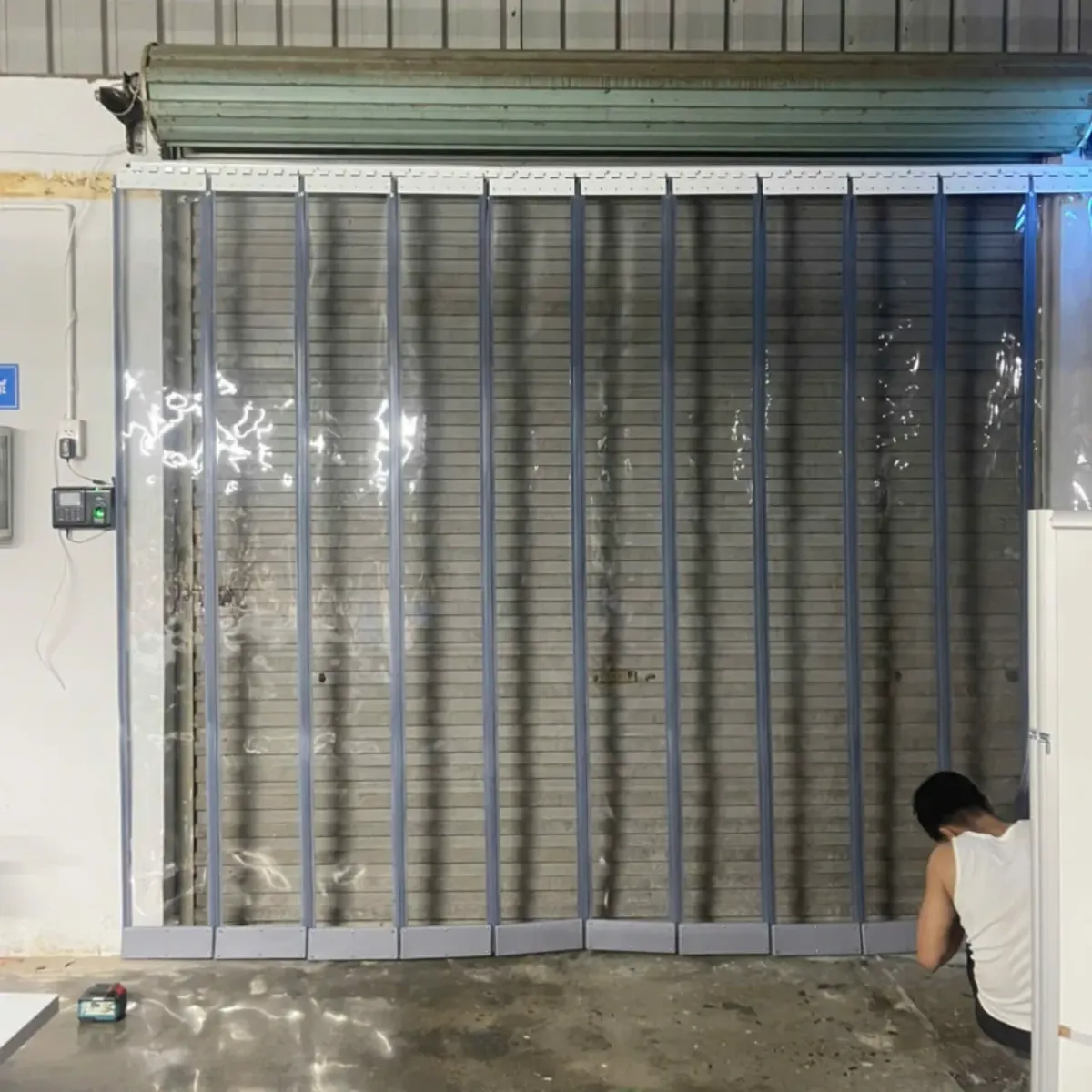 Lắp đặt rèm ngăn lạnh PVC tại Đắk Lắk