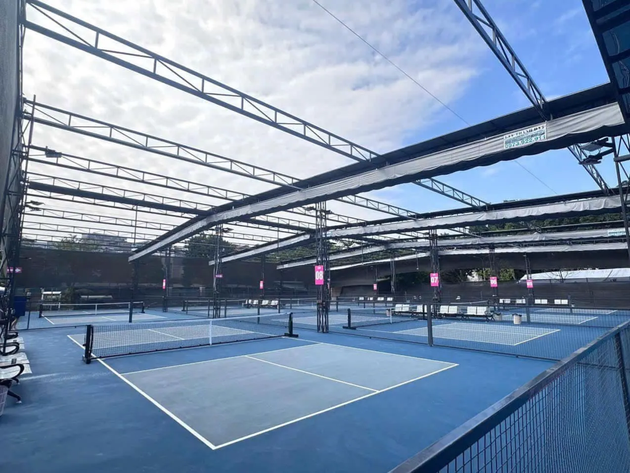 Báo giá thi công sân Pickleball tại Đắk Lắk