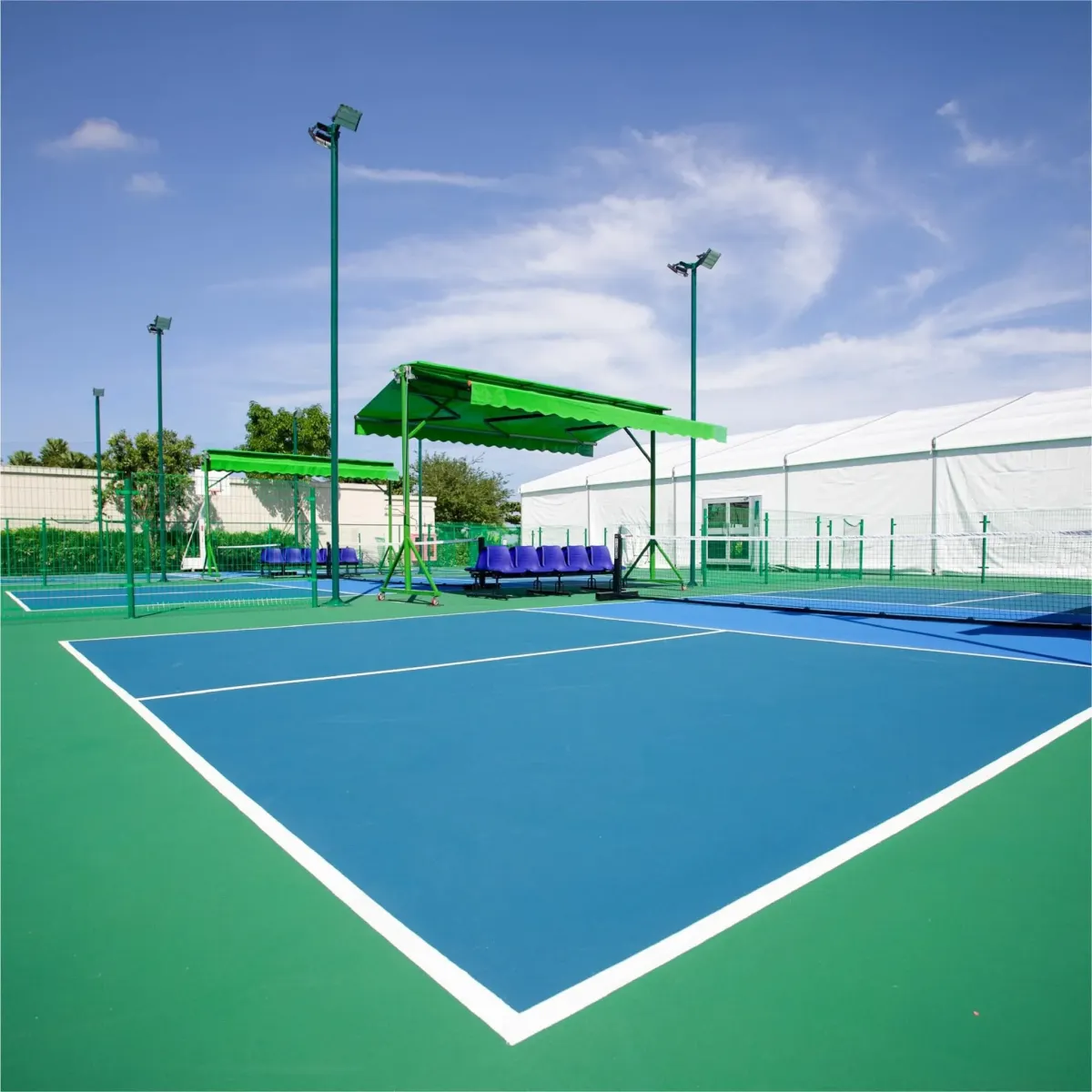 Thi công sân Pickleball tại phường An Khê, Đà Nẵng