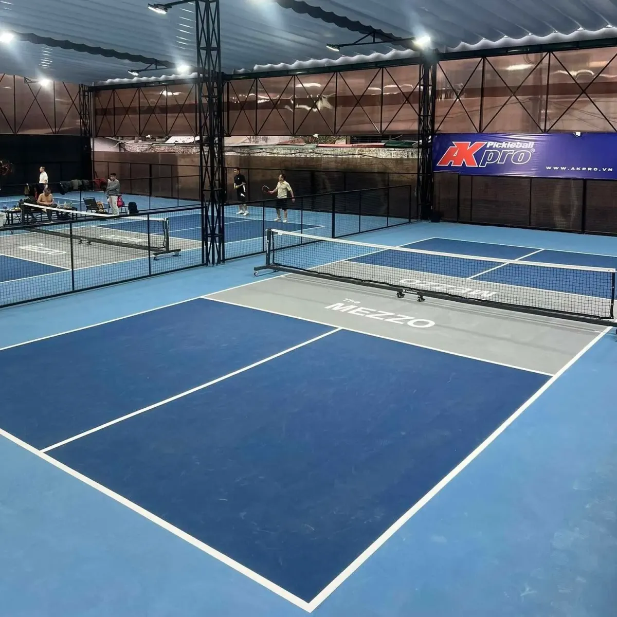 Thi công sân Pickleball tại phường Hòa Cường, Đà Nẵng