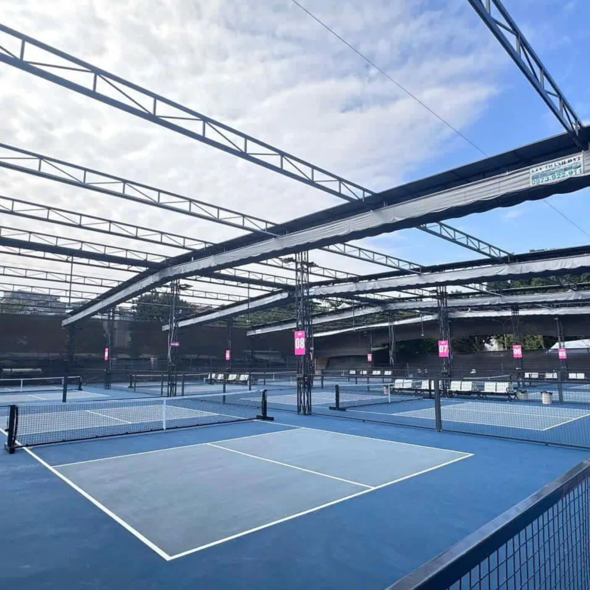 Thi công trọn gói sân Pickleball tại Thủ Đức, TP HCM