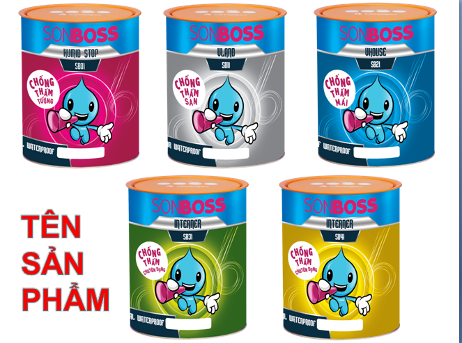 Các loại sơn Boss
