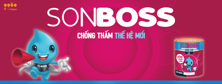 Nhà phân phối sơn Boss Bình Thuận