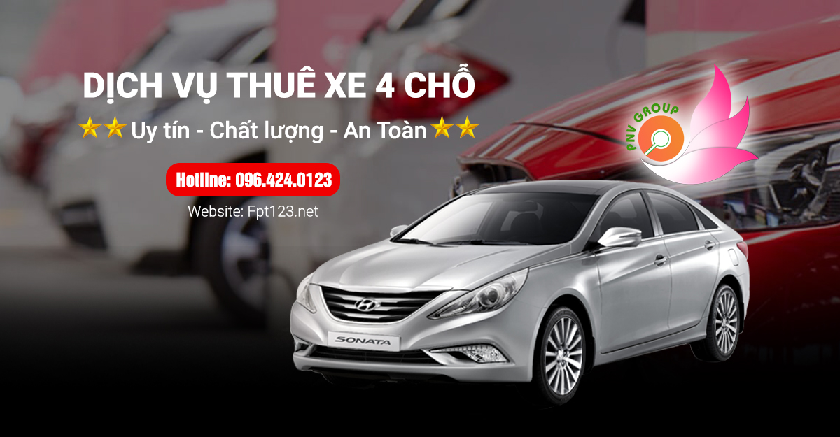 Dịch vụ thuê xe 4 chỗ