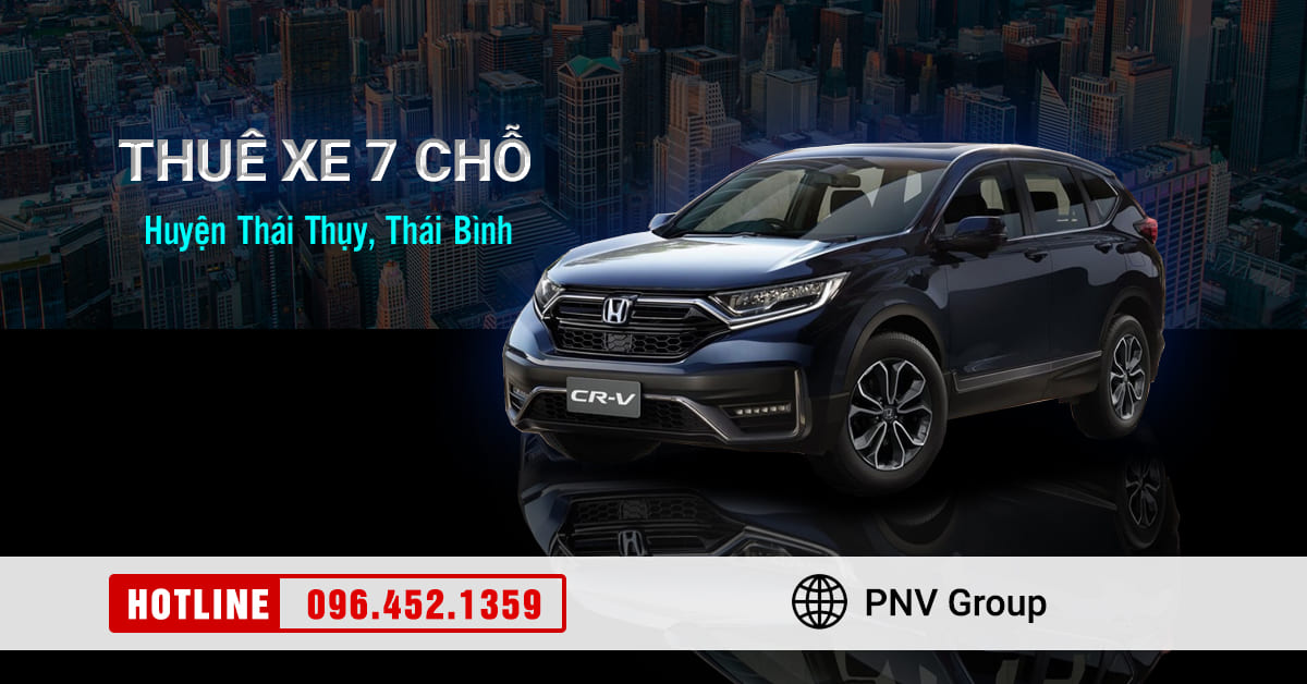 Thuê xe 7 chỗ thị trấn Diêm Điền, Thái Thụy, Thái Bình