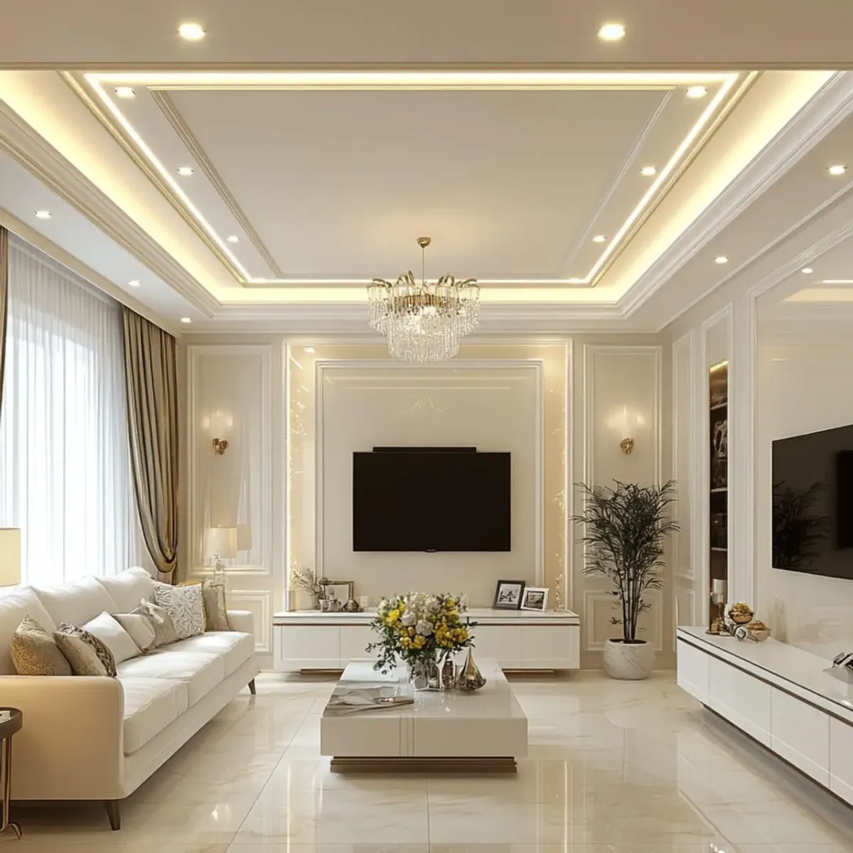 Thi công trần thạch cao tại Định Hóa, Thái Nguyên