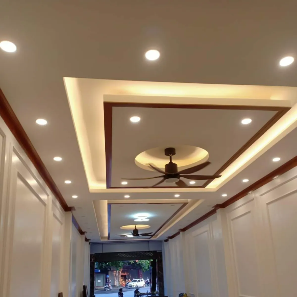 Thi công trần thạch cao tại Phổ Yên, Thái Nguyên