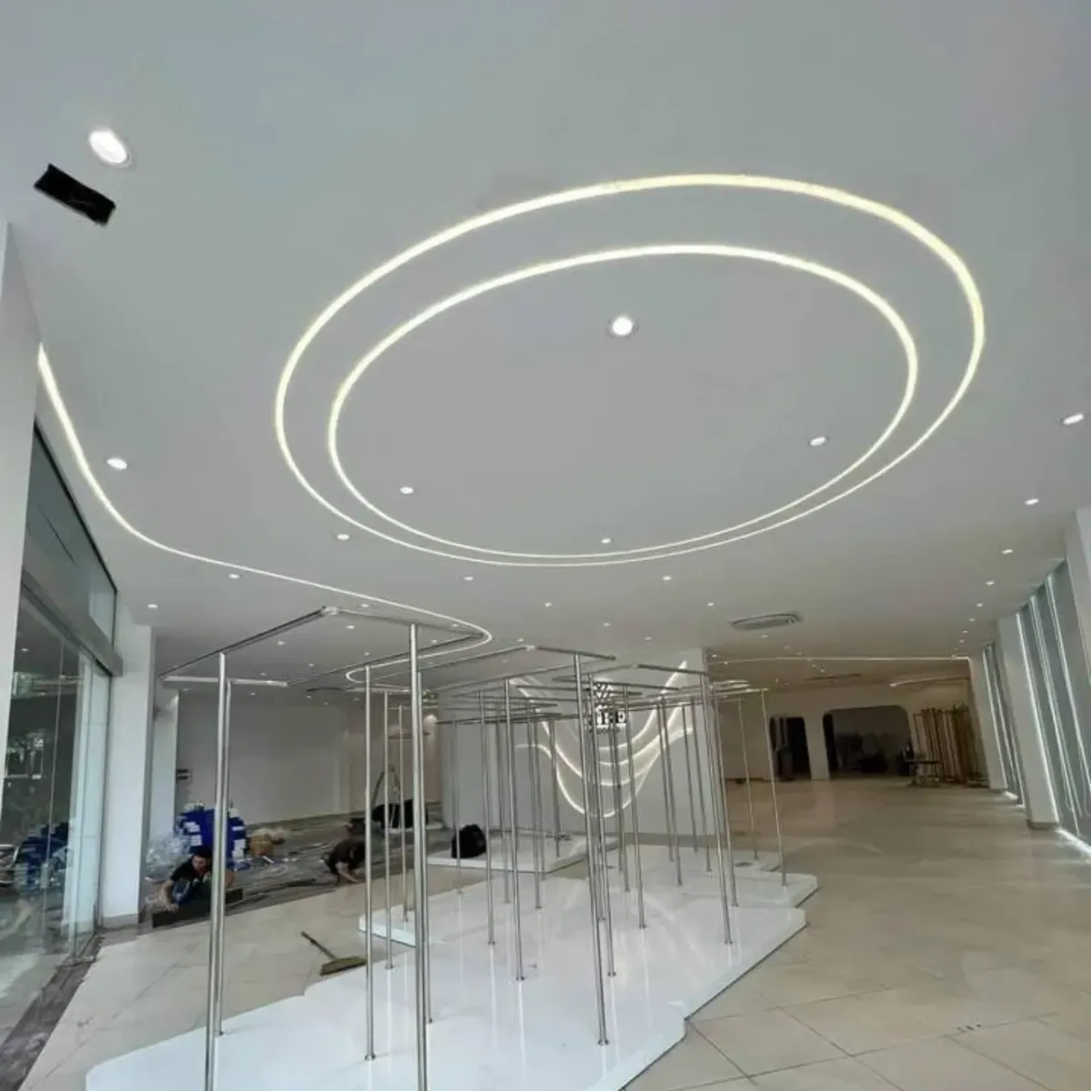 Thi công trần thạch cao tại xã Đại Thanh, Hà Nội Thi công trần thạch cao tại xã Đại Thanh, Hà Nội