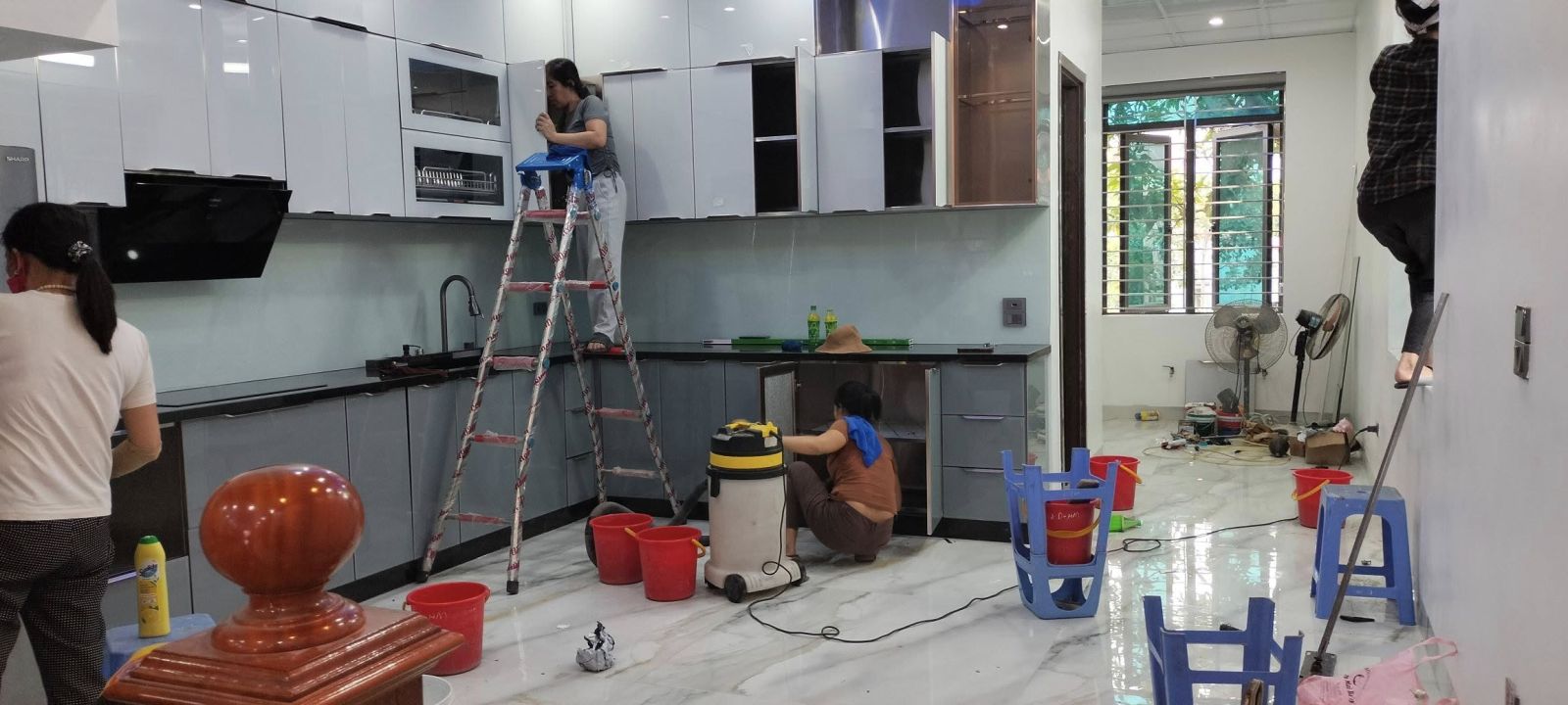 Vệ sinh nhà ở tại Cam Ranh